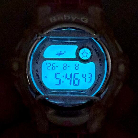 Casio Baby-G BG169R-4 Pink Clear Digital Shock Resistant 200M Women’s Watch main image 12
